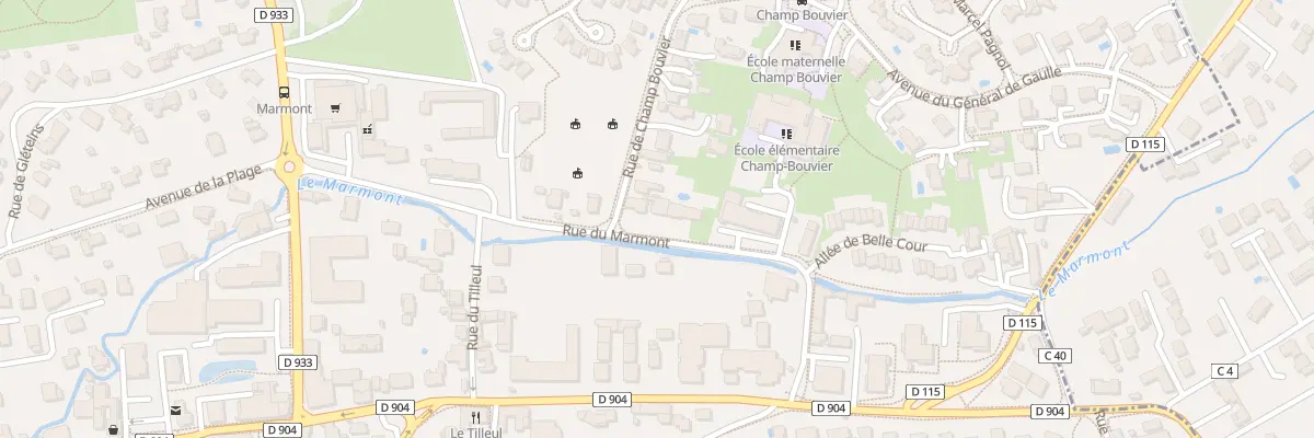 Plan du 279 Rue du Marmont à Jassans-Riottier