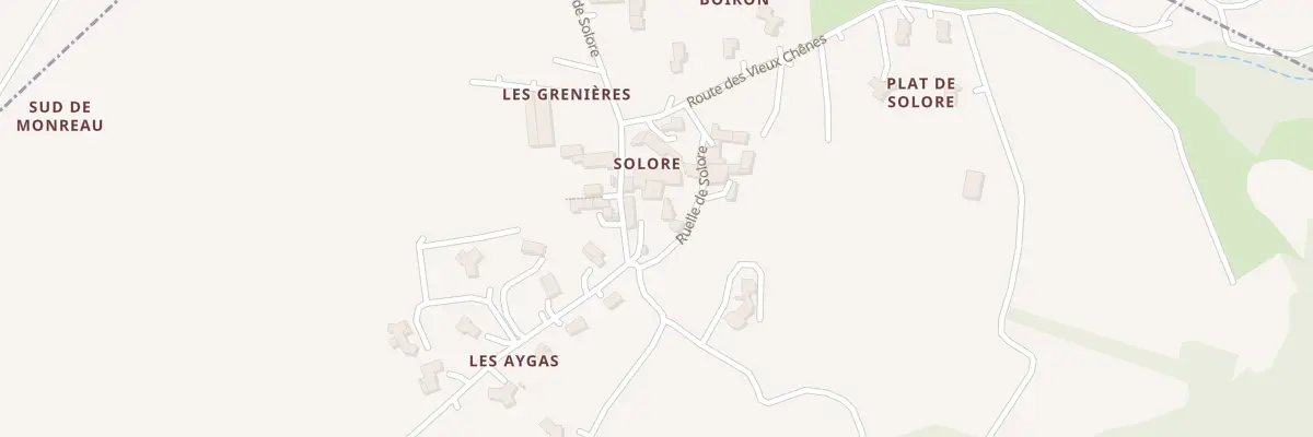 Plan du 5006 Solore à Thorrenc