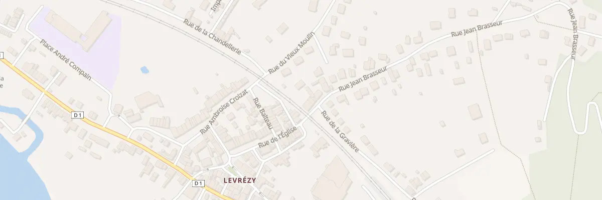 Plan du 1 Rue Jean Brasseur à Bogny-sur-Meuse