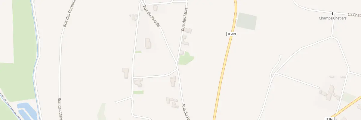 Plan du 5130 Les Plessys à Chaintré