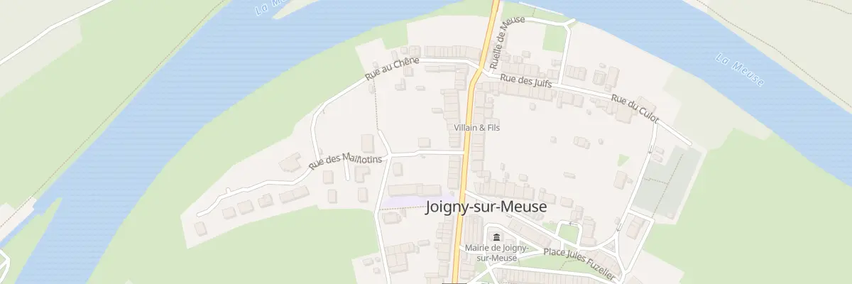 Plan du 2 Rue de la Halle à Joigny-sur-Meuse