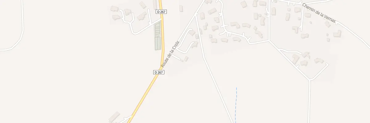 Plan du 199 Rte de la Croix à Bogy