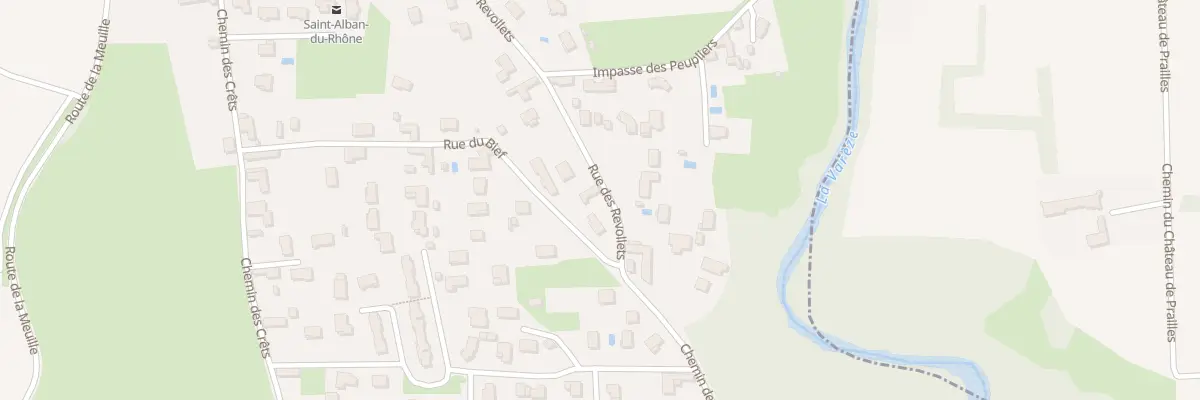 Plan du 370 Rue des Revolets à Saint-Alban-du-Rhône