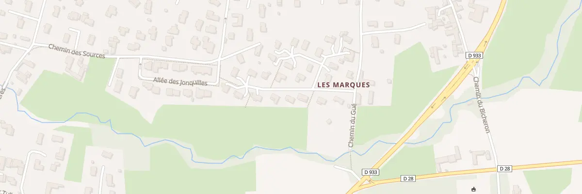 Plan du 97 All des Pervenches à Messimy-sur-Saône