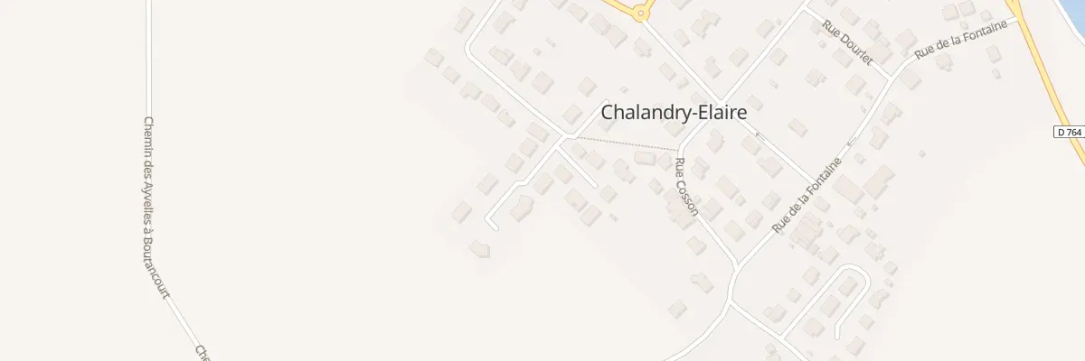 Plan du 8 Clos Sorbier à Chalandry-Elaire