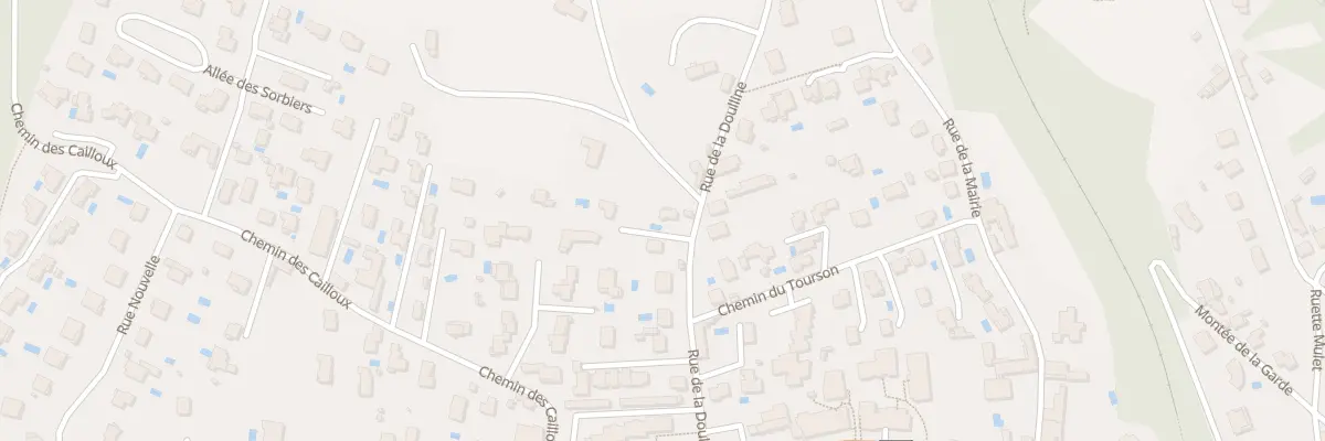 Plan du 13 Rue de la Doulline à Francheville
