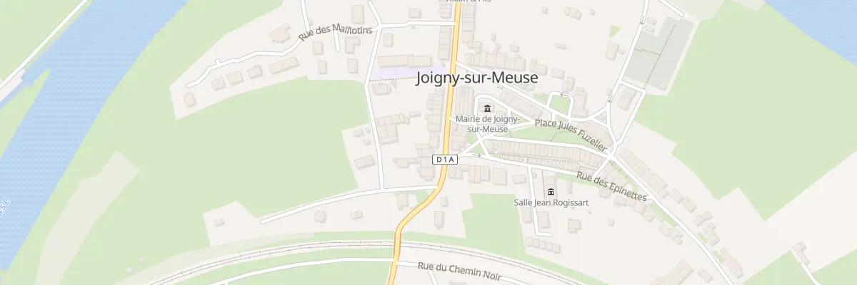 Plan du 9 Gr Grand Rue à Joigny-sur-Meuse
