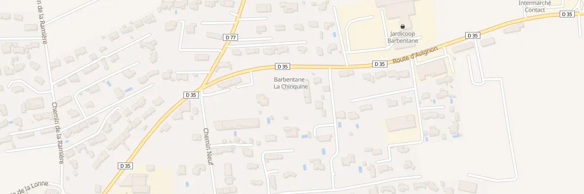 Plan du 9100 Rte d’Avignon à Barbentane