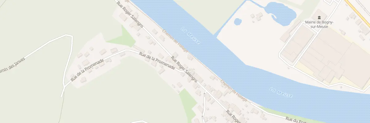 Plan du 78 Rue Roger Salengro à Bogny-sur-Meuse