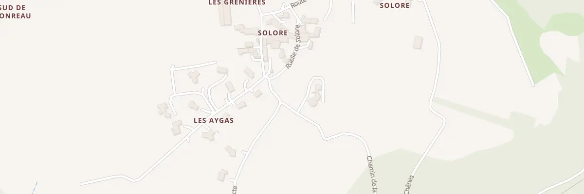 Plan du 367 Che de la Pied-Lecte à Thorrenc