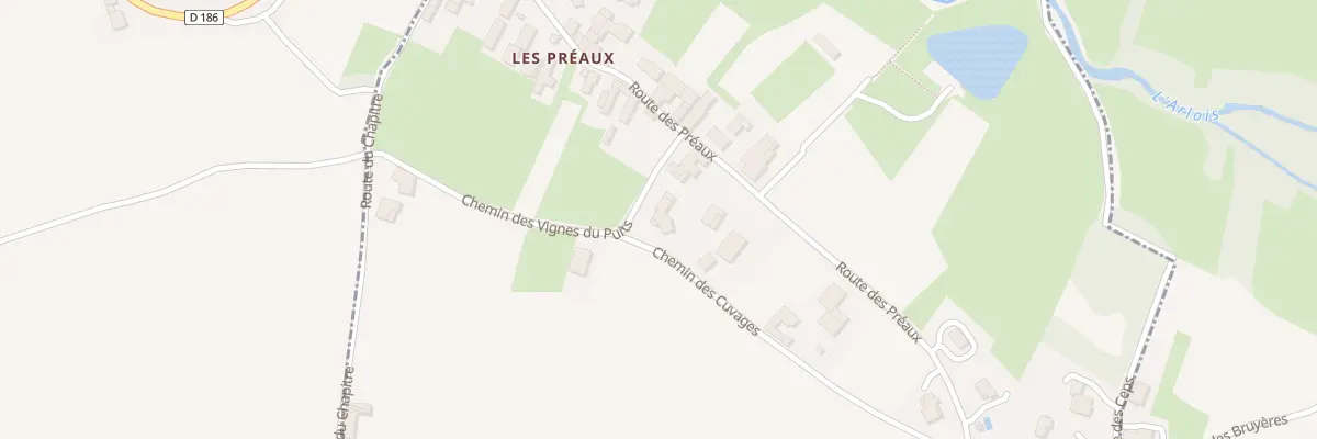 Plan du 49 Che des Vignes du Puits à Chânes