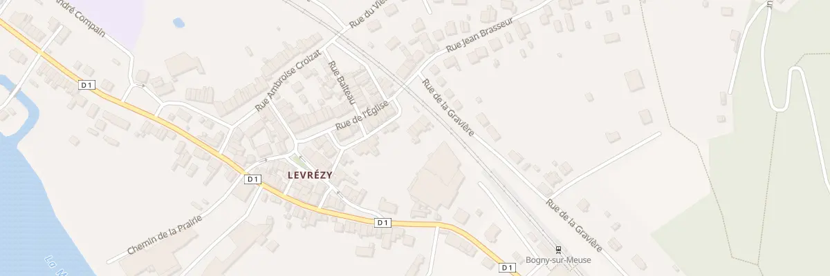 Plan du 2 Rue des Grands Jardins à Bogny-sur-Meuse