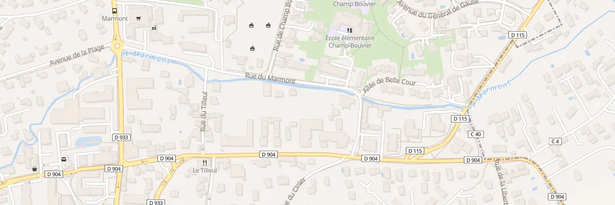 Plan du 5599 Rue du Marmont à Jassans-Riottier