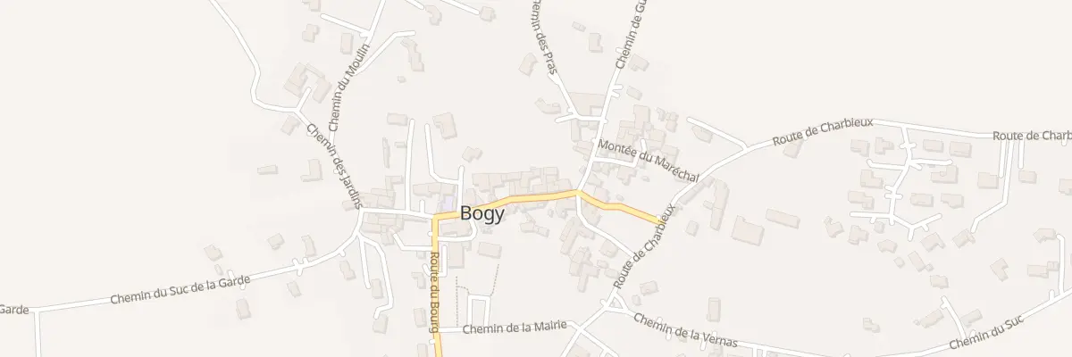 Plan du 15 Rue des Deux Eglises à Bogy