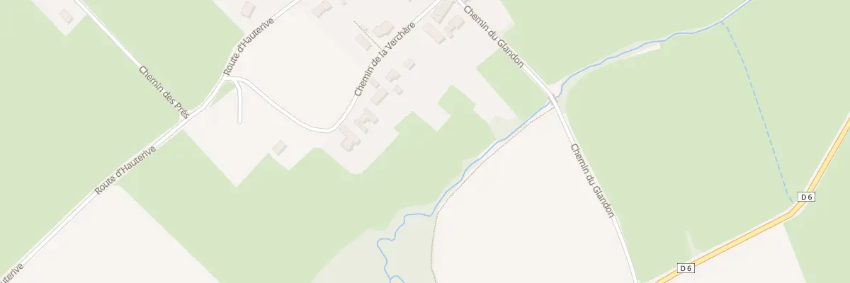 Plan du 15 Che de la Verchere à La Chapelle-de-Bragny