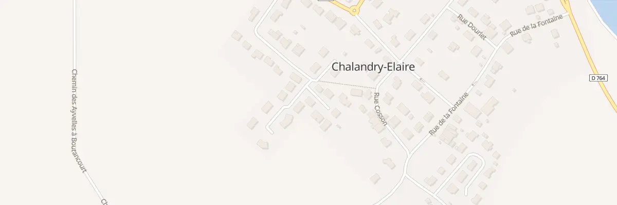 Plan du 9 Clos Sorbier à Chalandry-Elaire