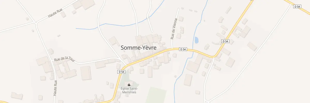 Plan du 17 Rue de la Place Saint Menge à Somme-Yèvre