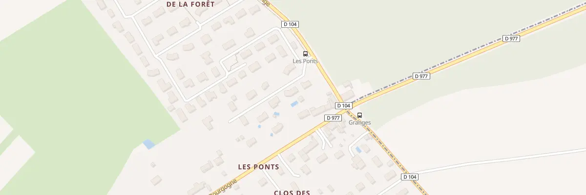 Plan du 3 Le Clos des Charmilles à Granges