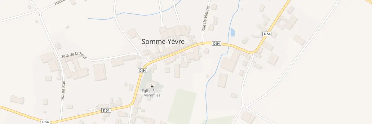 Plan du 16 Rue de la Place Saint Menge à Somme-Yèvre