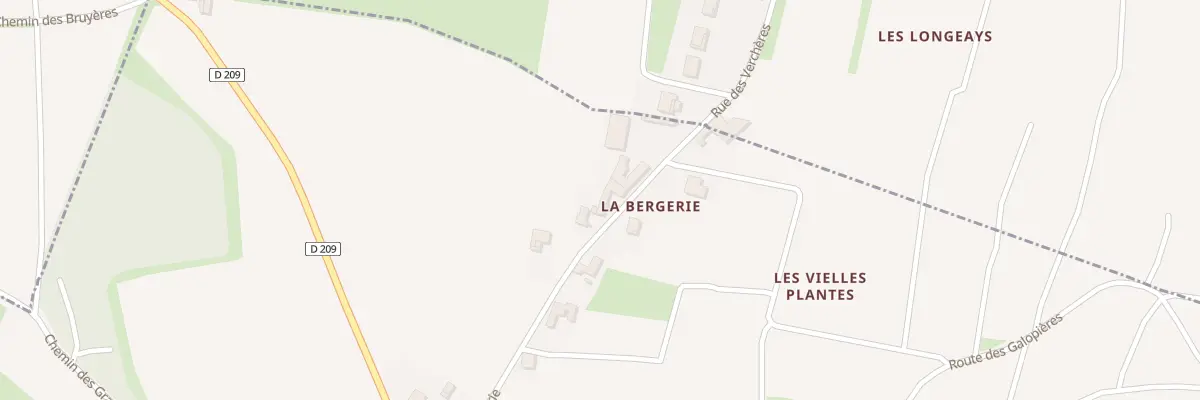 Plan du 5058 La Bergerie à Chaintré