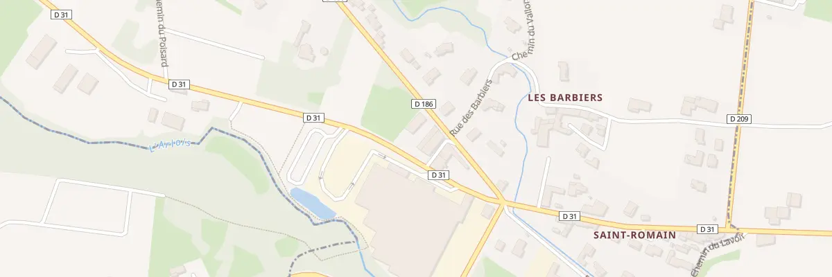 Plan du 5087 Bossu à Chânes