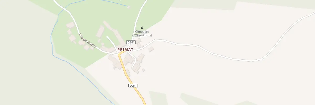 Plan du 7 Pl du Porche à Olizy-Primat