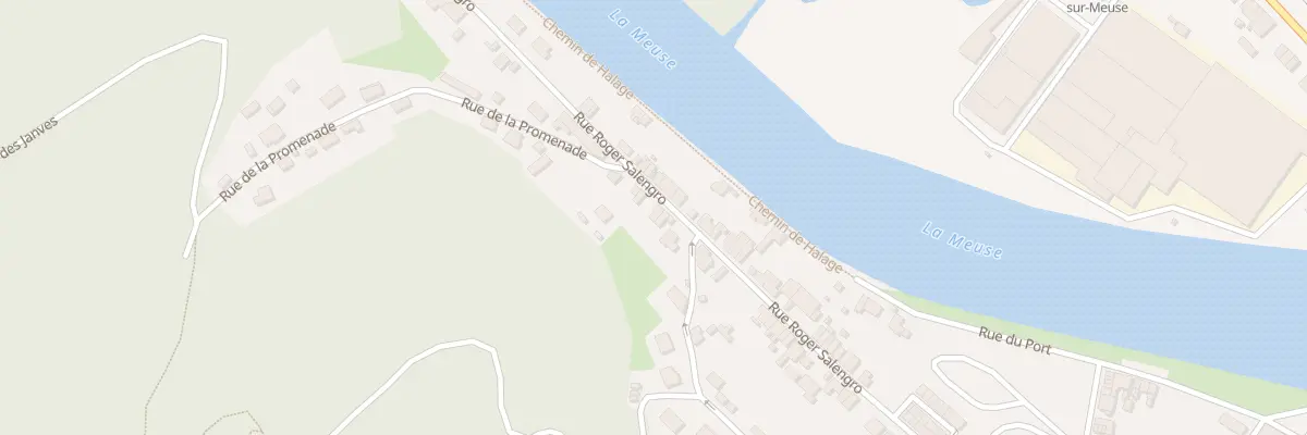 Plan du 61 Rue Roger Salengro à Bogny-sur-Meuse