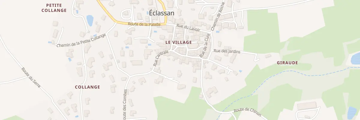 Plan du 30 Rue des Fleurs à Eclassan