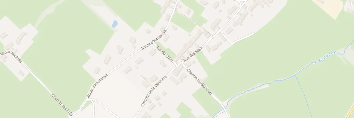 Plan du 26 Rue des Meix à La Chapelle-de-Bragny
