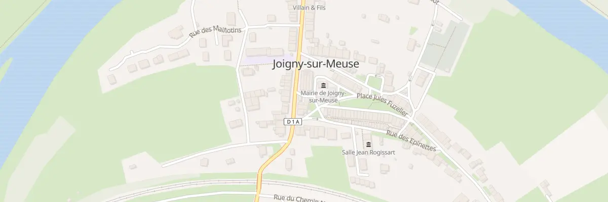Plan du 2 Pl Jules Fuzelier à Joigny-sur-Meuse