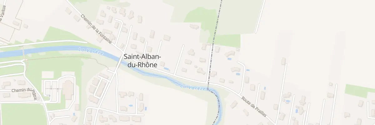 Plan du 219 Rue Pont Pierres à Saint-Alban-du-Rhône