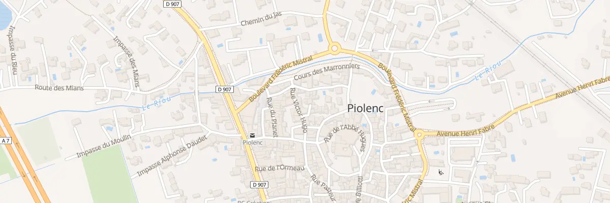 Plan du 16 Imp du Grenouille à Piolenc