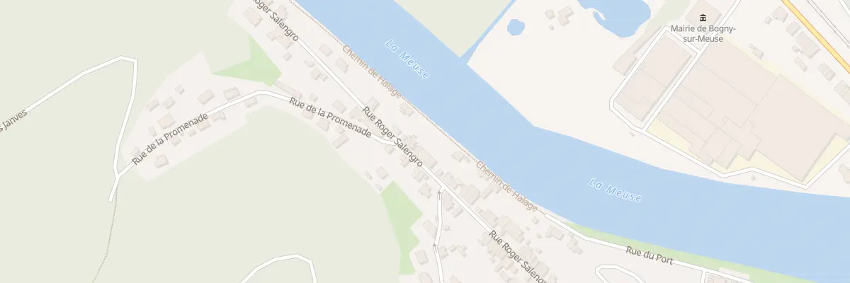 Plan du 72 Rue Roger Salengro à Bogny-sur-Meuse
