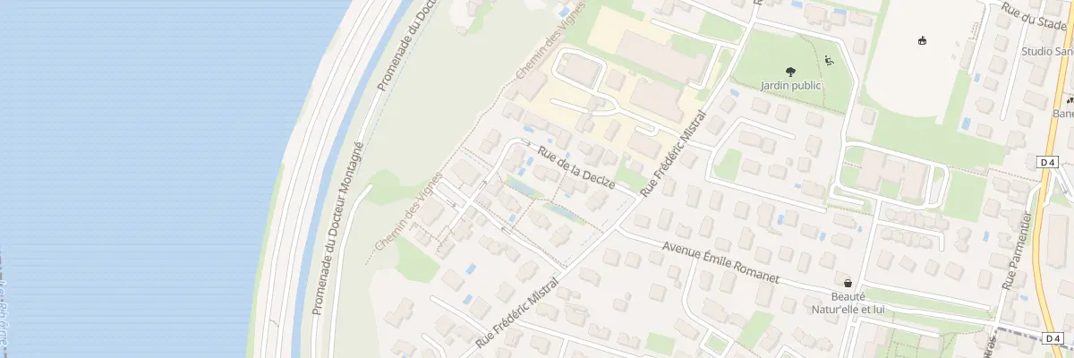 Plan du 24 Rue Frederic Mistral aux Roches-de-Condrieu