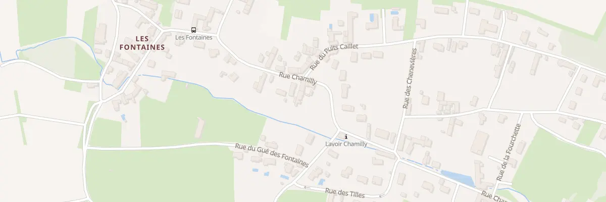Plan du 27 Rue Chamilly à Fontaines