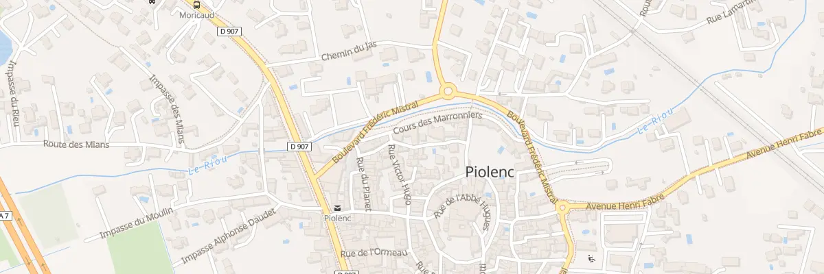 Plan du 59 Rue du Grenouille à Piolenc