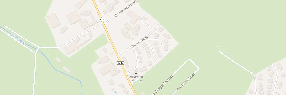Plan du 2 Rue du Poirier Maillard à La Porte du Der
