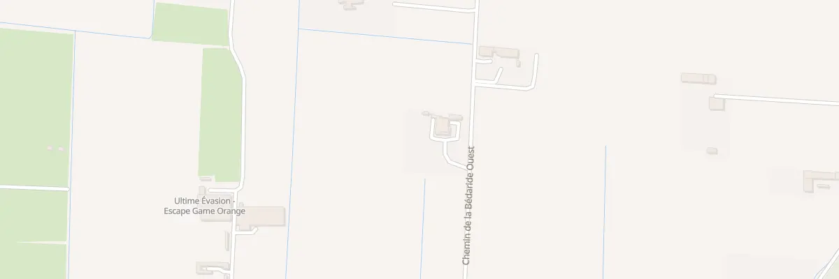 Plan du 1645 Che de Bedarrides Ouest à Orange