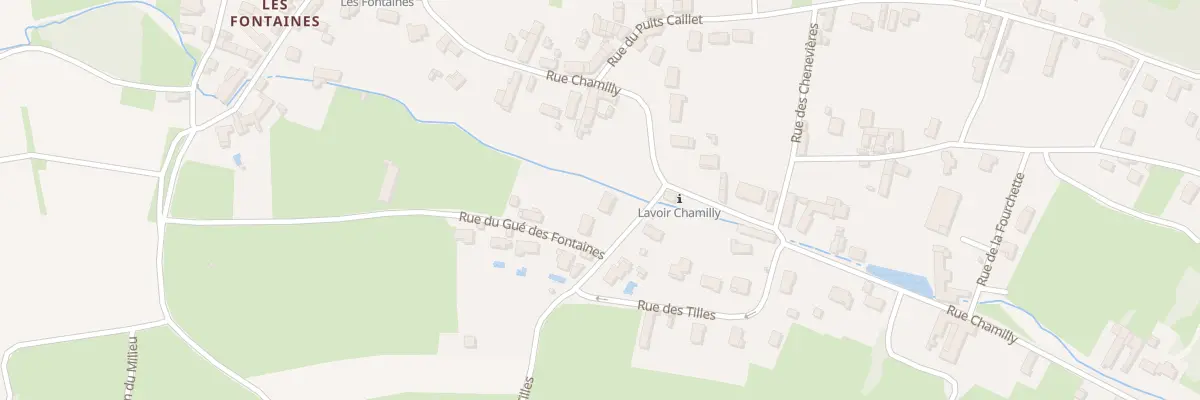 Plan du 2 Che du Gué à Fontaines