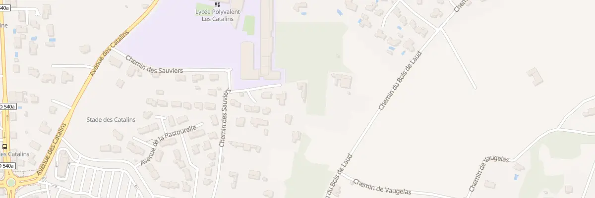 Plan du 9009 Che des Sauviers à Montélimar