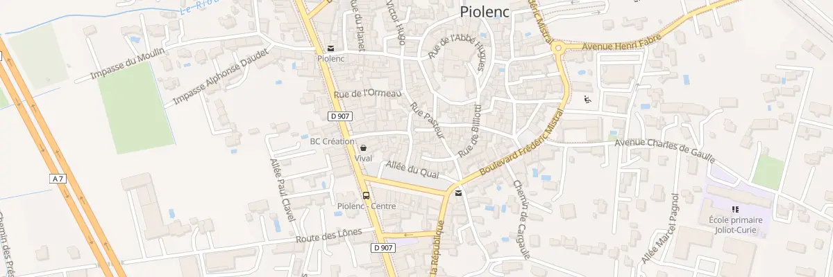 Plan du 41 Rue du Felibre Bernard à Piolenc