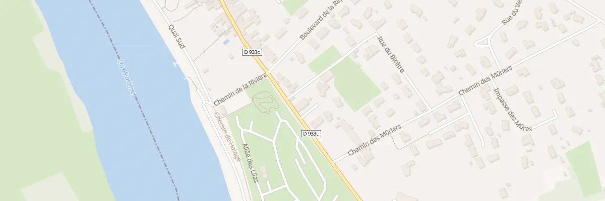 Plan du 89 Rue de Lyon à Montmerle-sur-Saône