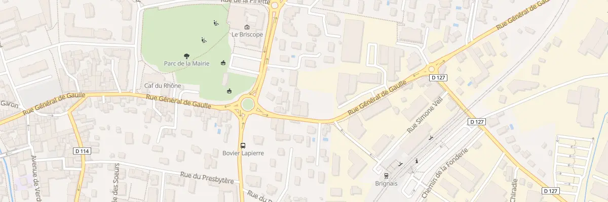 Plan du 18 Rue Général de Gaulle à Brignais