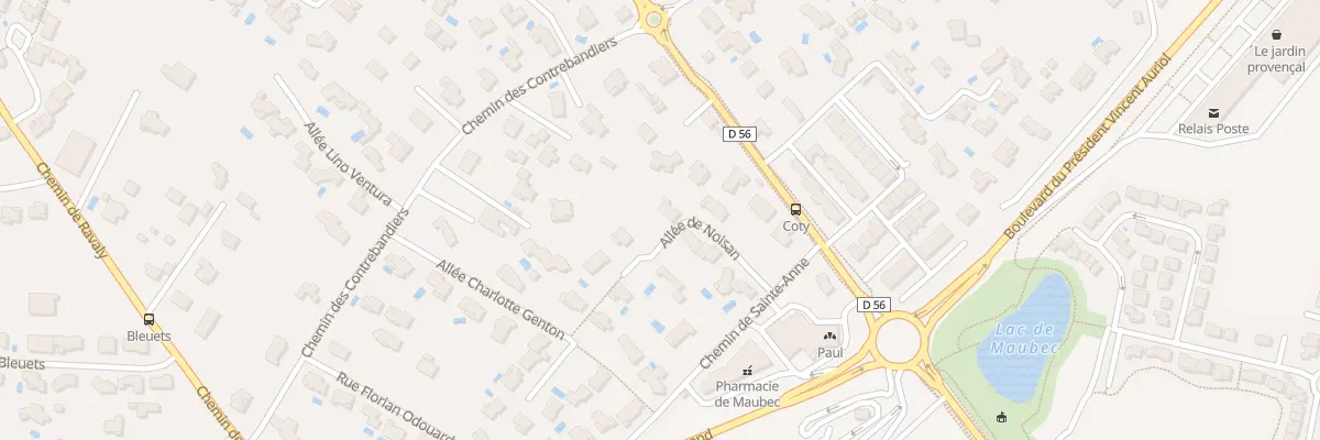 Plan du 64 Rte d’Allan à Montélimar