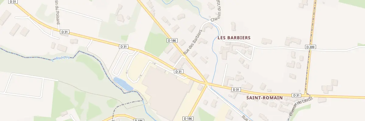 Plan du 60 Rte de Leynes à Chânes