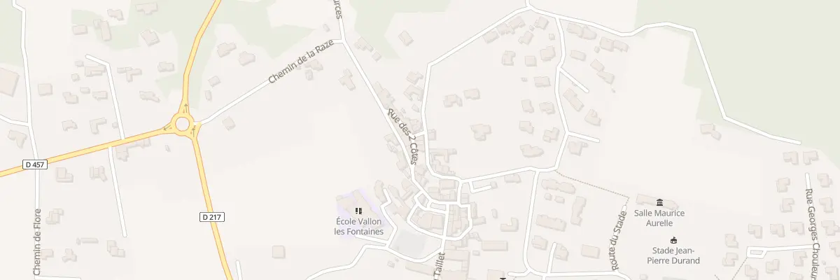 Plan du 5 Rue des Esplanes aux Granges-Gontardes