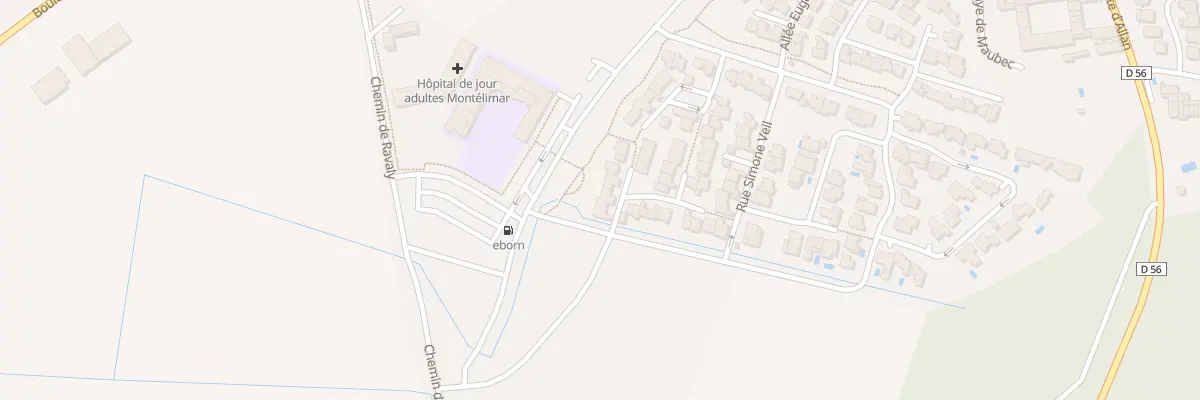 Plan du 3 All Rosa Luxembourg à Montélimar