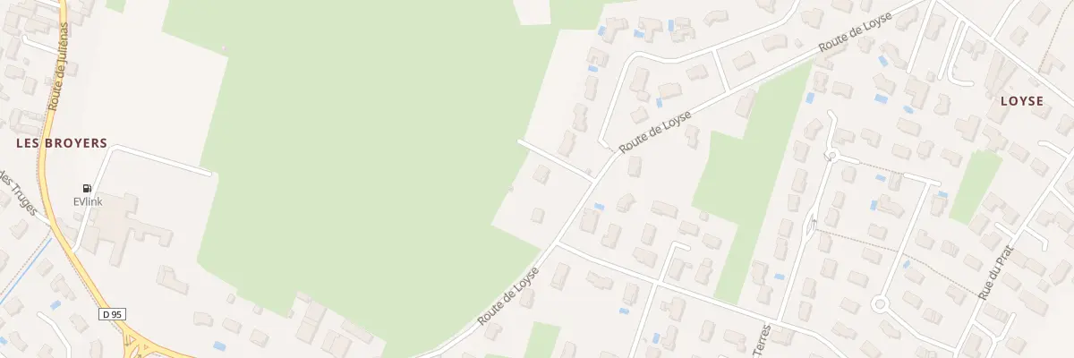 Plan du 5621 Les Broyers à Baron