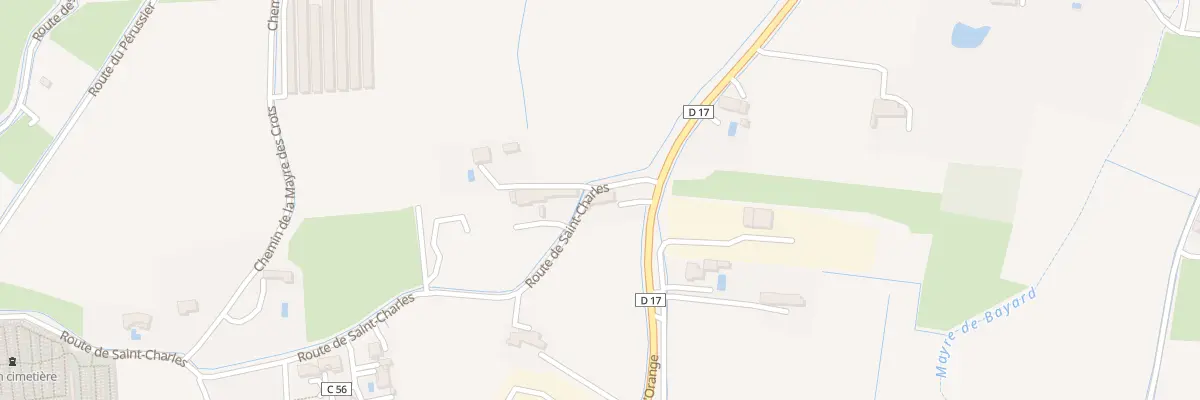 Plan du 793 Rte de Saint-Charles à Caderousse