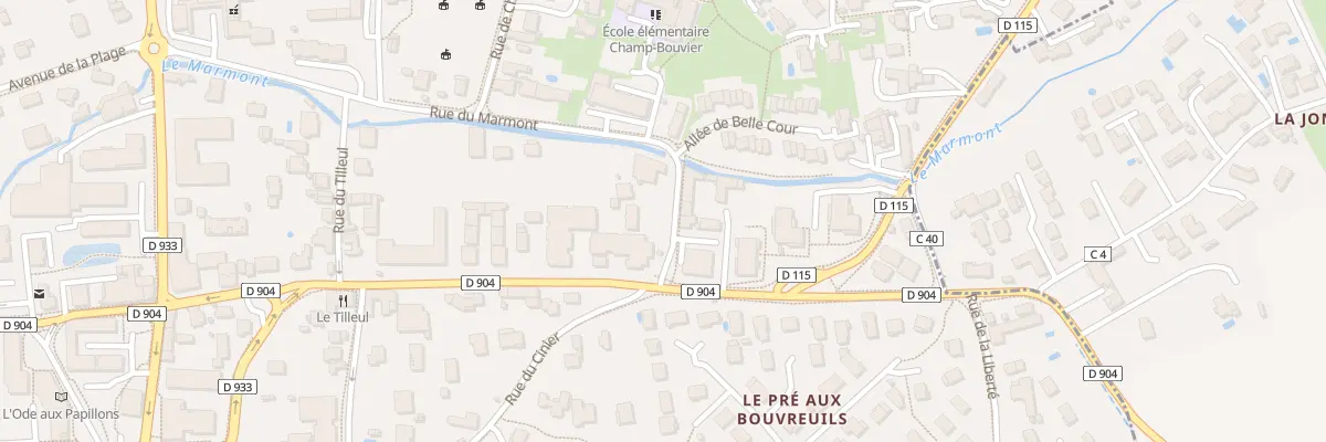 Plan du 446 Rue du Marmont à Jassans-Riottier